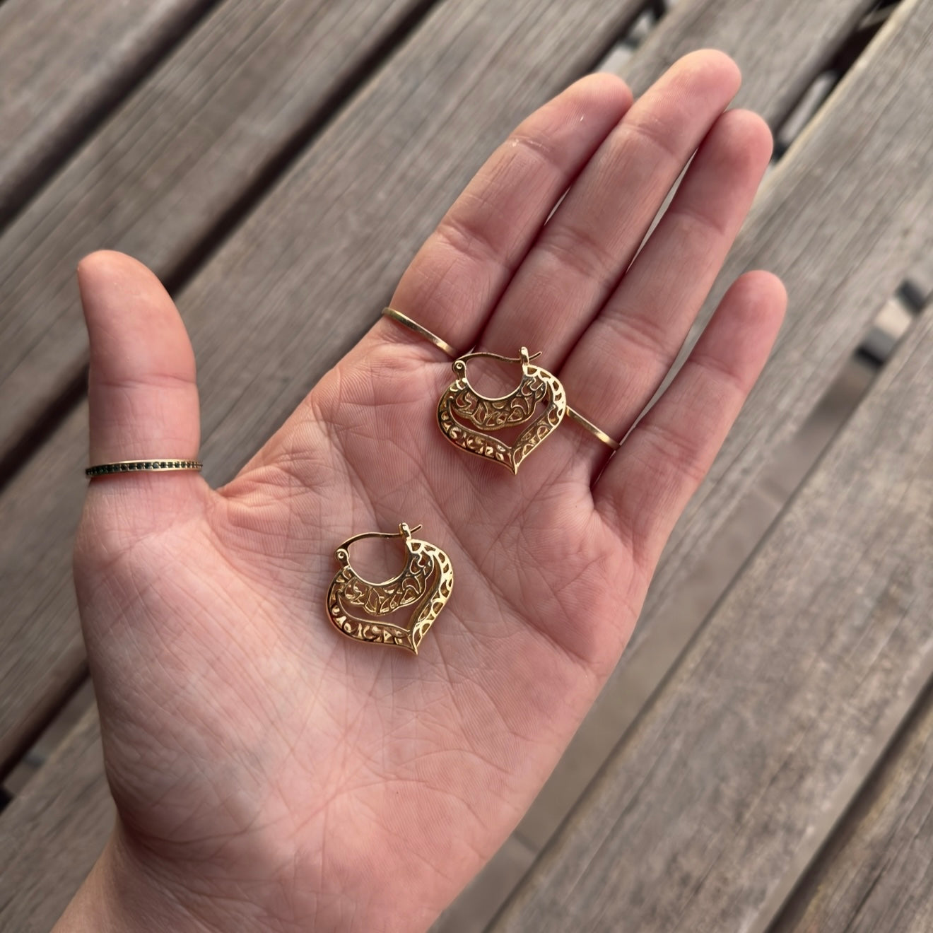 Arracada canasta dama ✨