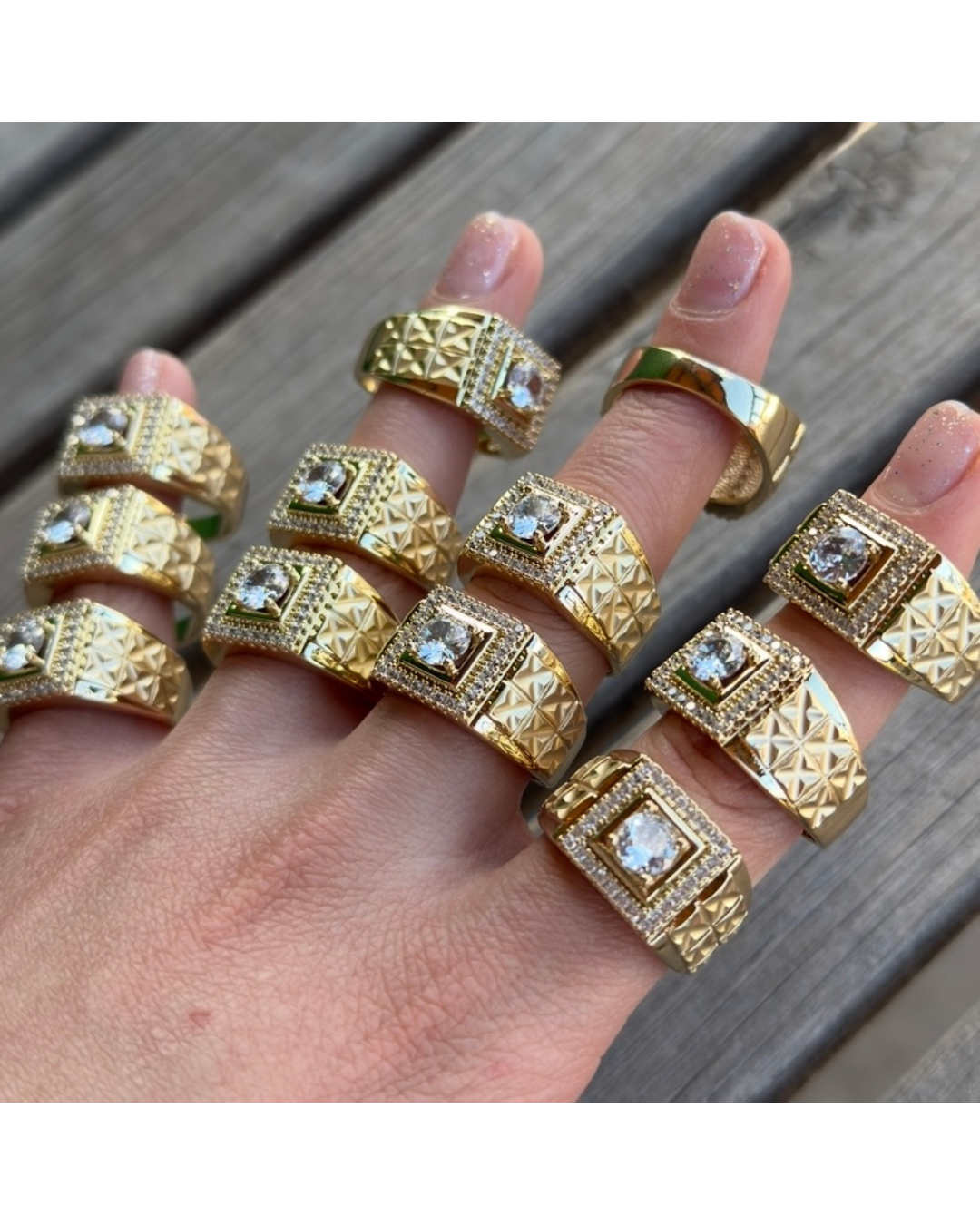 Anillo para caballero✨