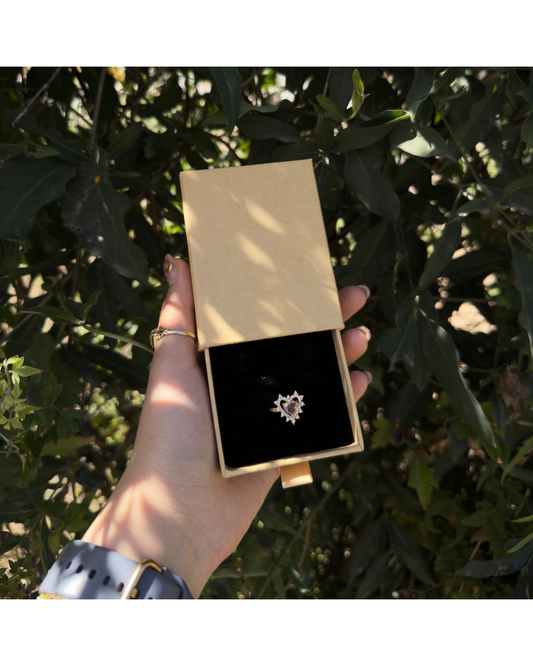 Anillo corazón rosa✨