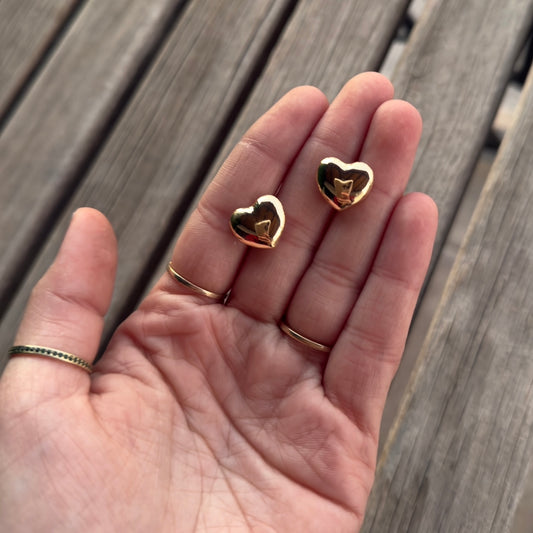 Arete corazón ✨